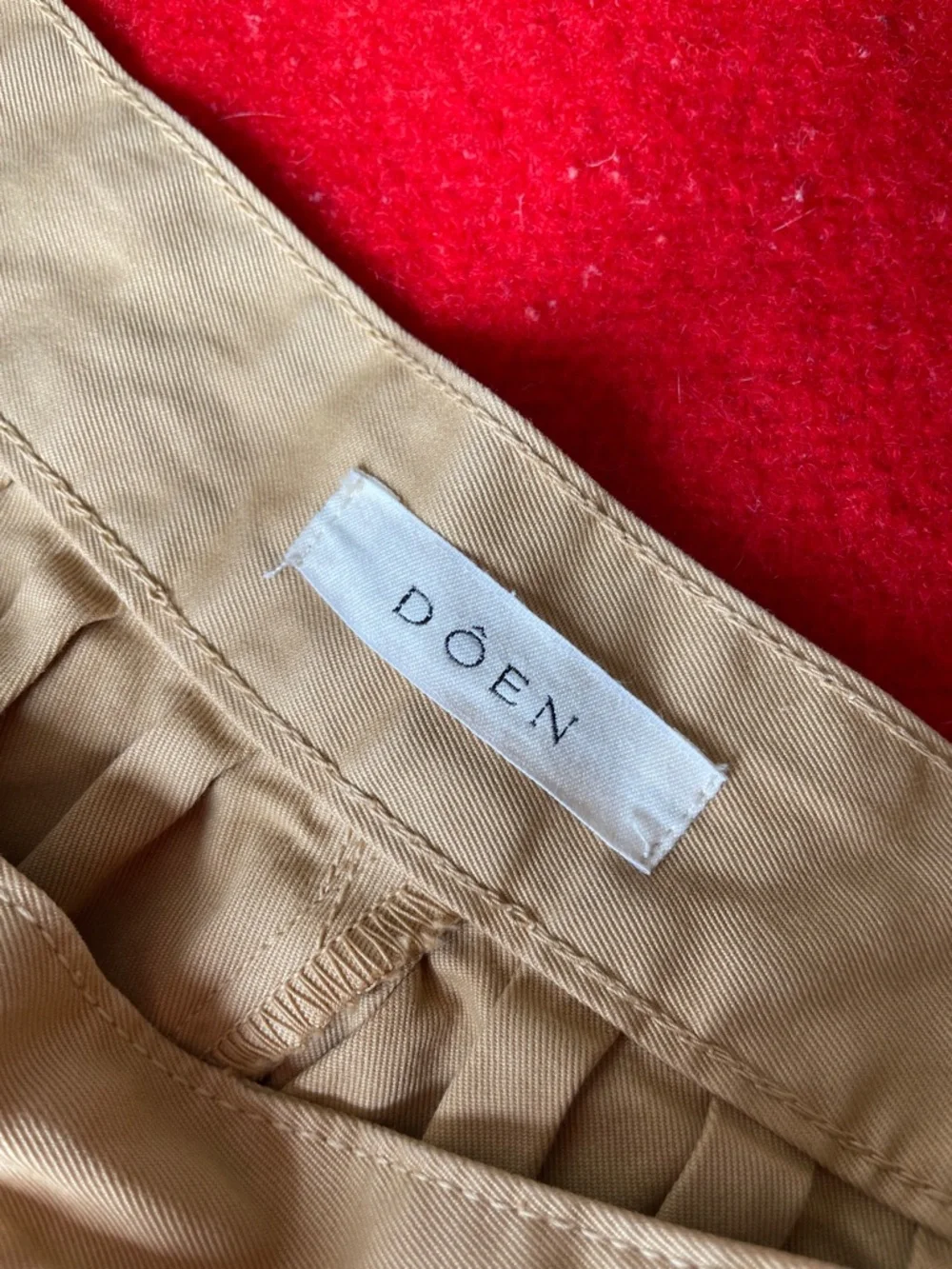 Döen Paige Shorts size 6 in Tan - Picture 4 of 5